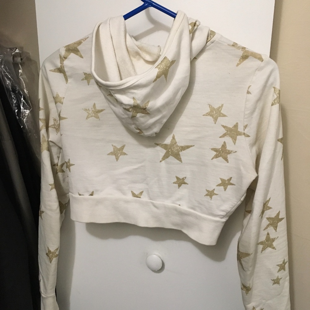 Long sleeve crop jacket